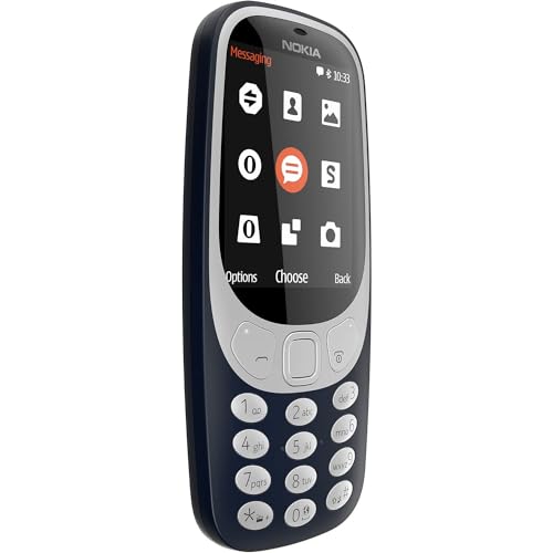 Nokia 3310 2G Vodafone 16GBMobiltelefon (2,4 Zoll Farbdisplay, 2MP Kamera, Bluetooth, Radio, MP3 Player, Dual Sim) dark blue – Bild 6
