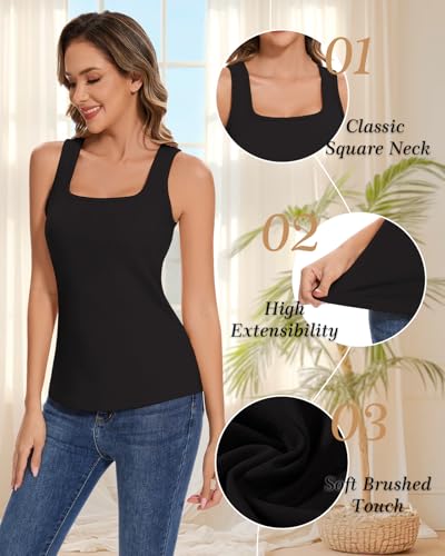 Image of Thermal Underwear Tank Top Fleece Shirt Cami Sleeveless Thermal Top Warm Undershirt Base Layer Women Cold Weather