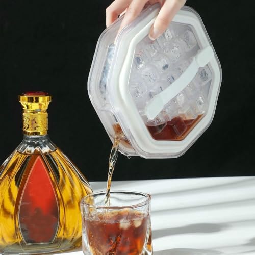 Bac à glaçons compact pliable pour éviter l'encombrement du congélateur - 4