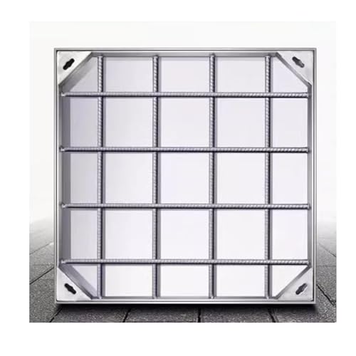 Tapa de registro galvanizada transitable y resistente para patios 2