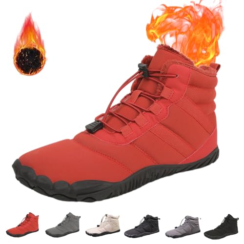 Giltpeak Waterproof Winter Barefoot Shoes, Hiking Boots Pro Non-Slip Waterproof Winter, Mens Womens Winter Barefoot