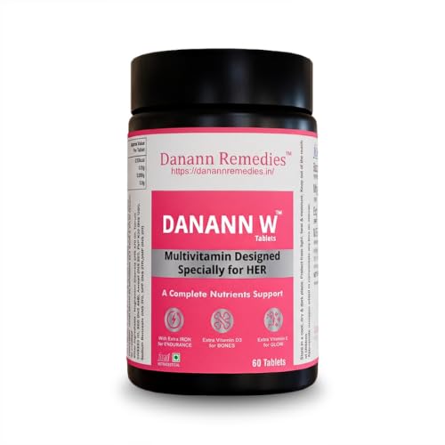 Image of Danann Multivitamin Tablets for Women, 60 Tablets | 30+ Vitamins and Minerals