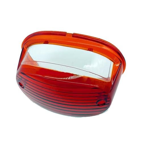 Feu arrière moto Haojue EN150 clignotant stop lentille rouge avec ampoule de rechange