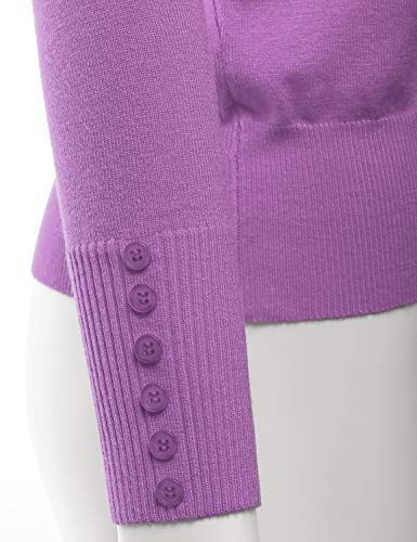 Image of LALABEE Women's V-Neck Long Sleeve Button Down Sweater Cardigan Soft Knit(S-XXL)