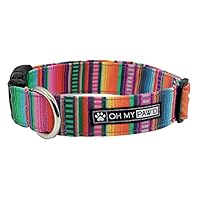 Algopix Similar Product 8 - Serape Fabric Collar for Pets Size