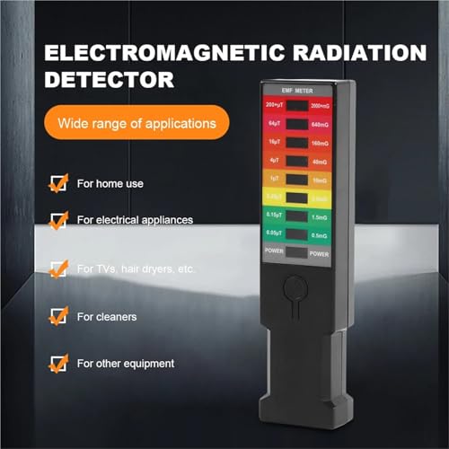 Medidor EMF portátil de alta precisión con indicador LED miniatura 4