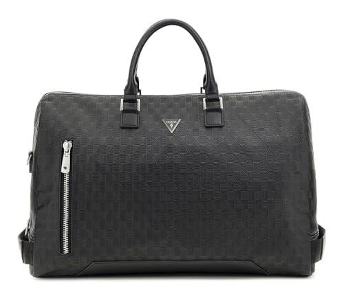 Guess Torino Duffle Bag Men Black sac de voyage format unique noir
