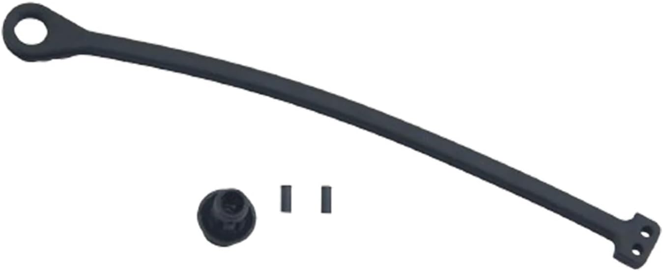 Car Fuel Tank Cap Cover Cable Line Rope Ring Compatible with Fiat 500 Grande Punto Bravo Doblo Compatible with Alfa Romeo(Type B)