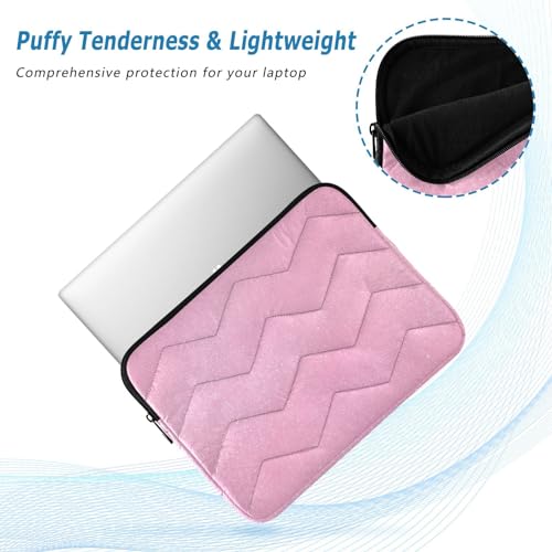 Funda para laptop 13-14 pulgadas impermeable rosa brillo miniatura 5