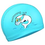 Ce que vous recevrez: un bonnet de bain pour enfant pour répondre aux besoins de natation de l'enfant et protéger les cheveux de l'enfant