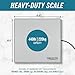 Smart Weigh 440lbs x 6 oz. Digital Heavy Duty Shipping and Postal Scale, with Durable Stainless Steel Large Platform, UPS USPS Post Office Postal Scale and Luggage Scale