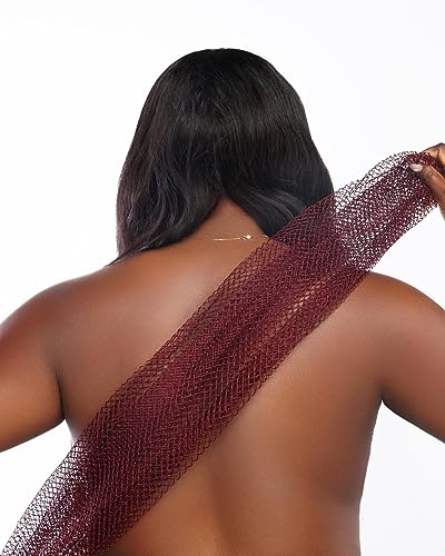 Éponge en filet africaine pour gommage corporel et douche quotidienne