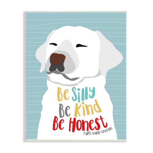 Image of Positive Dog Affirmation Poster, 10 x 15 Inch Mounted Print on Wall Plaque