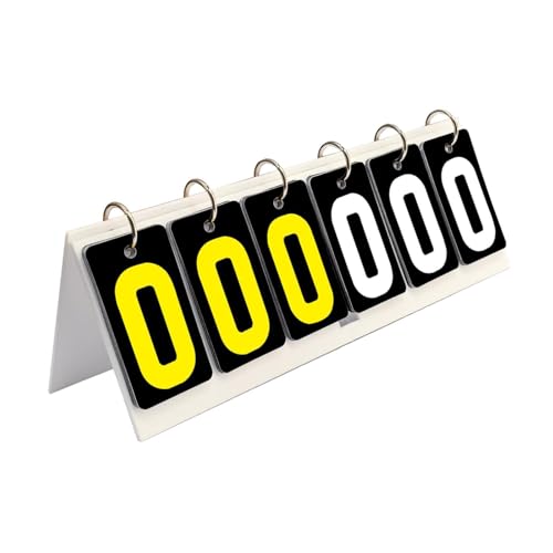 QSTDGVPW Score Board for Tabletop Sports Activities Basketball Volleyball Football
