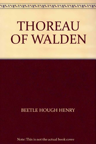 THOREAU OF WALDEN B000HGOO22 Book Cover