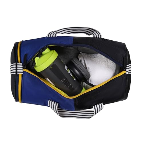 Image of SPENZ Bags Polyester 28L Water Resistant Sports Duffel Gym Bag for Men & Women with Shoe Compartment