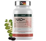 EXVital® NAD+, 1000mg NAD+ & 600mg Trans-Resveratrol pro Tag- 120 vegane Softgels - liposomal & maximale Bioverfügbarkeit, hochdosiert & laborgeprüft
