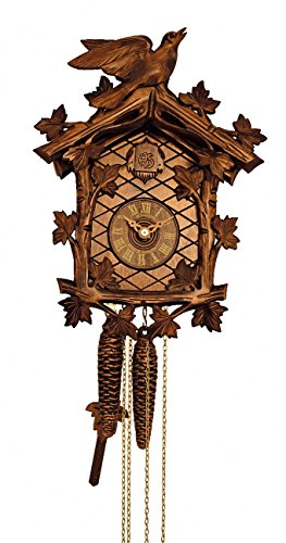 Anton Schneider Cuckoo Clock 16 Leaves, Bird #TOP26