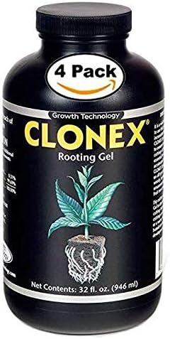 HydroDynamics Clonex Rooting Gel 1 Quart, 4-Pack