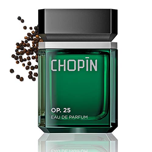 Chopin Op. 25 Edp Cologne For Men Eau De Parfum Dry Wood Perfume For Men Moss Cologne Elemi Perfume For Men 3.4 oz