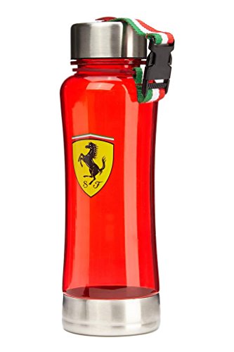 Scuderia Ferrari Formula 1 Red Race Water Bottle F1