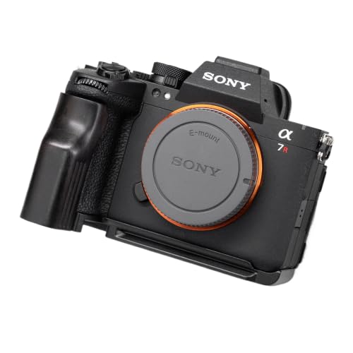 �Ή� Sony �\�j�[ A7R6 ILCE-7RM6 ��7R6 Alpha 7R VI �J������p L�^�v���[�g ���g���f�U�C���̖ؐ��O���b�v �V�R���C�� �E�l�d�グ �f�U�C�� �n���h�� Arca�W���d�l ��ʊJ�� �O�r�Ή� (�u���b�N)
