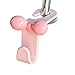 Quintathletic 2pcs Car Seat Hook Dopamine Car Accessories with Bow Car Decor Pink Car Organizer Cute Women Auto Gifts Vehicle Storage Gift for Sister's mom Teacher