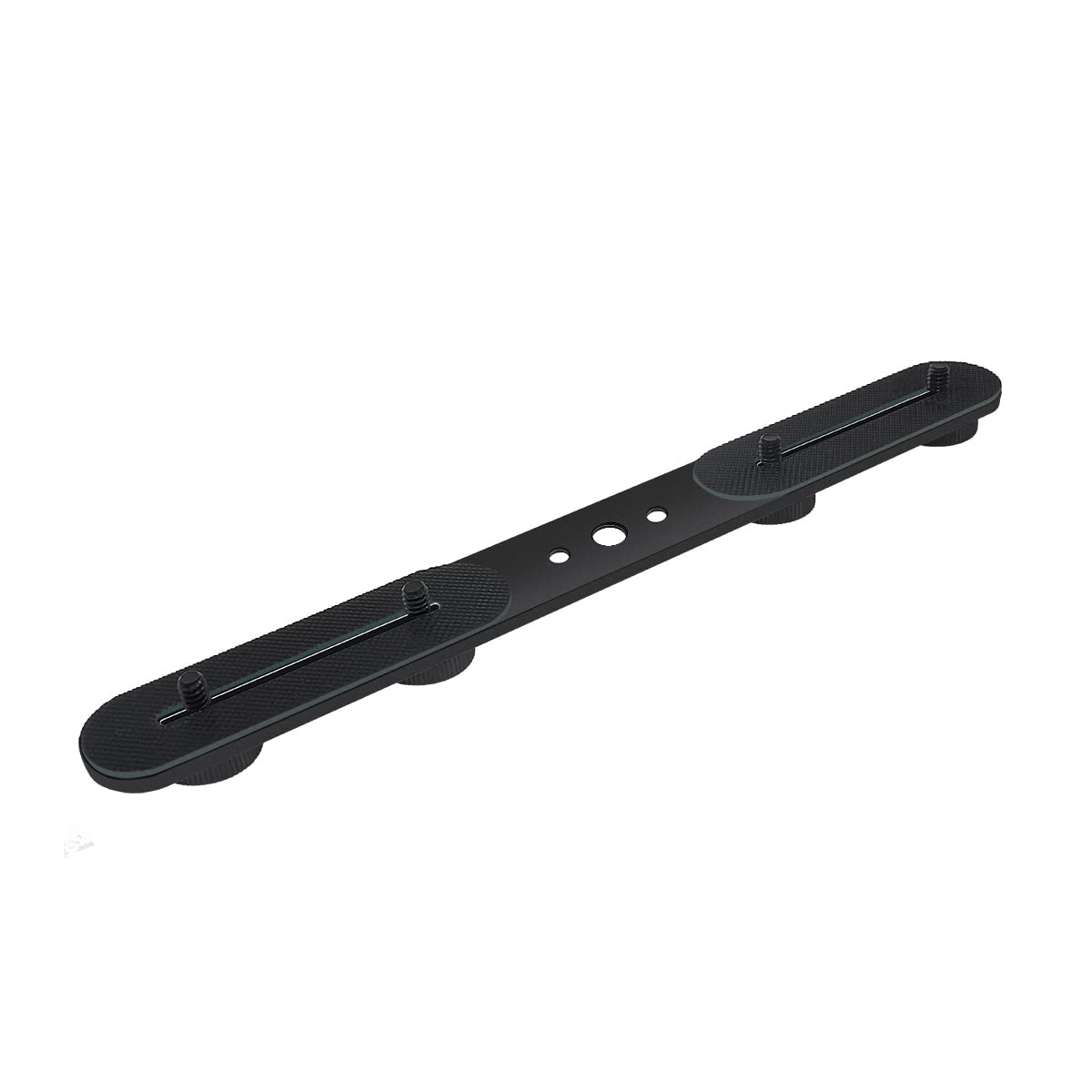 Staffa per treppiede doppia Speedlite da 30 cm, staffa per estensione flash, staffa per treppiede doppia da 8" per fotocamera, luce video LED, fotocamera DSLR, luce flash