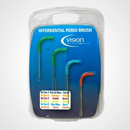 VISION INTERDENTAL Brushes Primary Pack 6 Brushes/Pack Amazon.co.uk