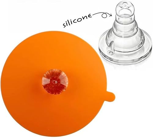 Miniatura 7 de IPHOX Juego de 6 fundas creativas para tazas, antipolvo, sello hermético, tapas de silicona de grado alimenticio