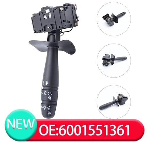 Interrupteur clignotant Logan MCV avec commande fluide des phares 6001548108 - 2