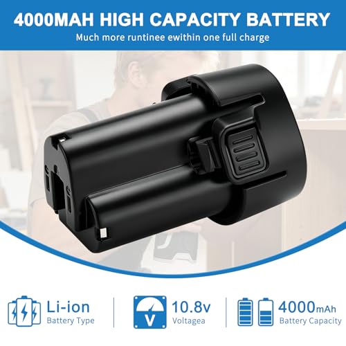 Batterie BL1013 12V Lithium pour rénover sans panne avec DF030D - 2