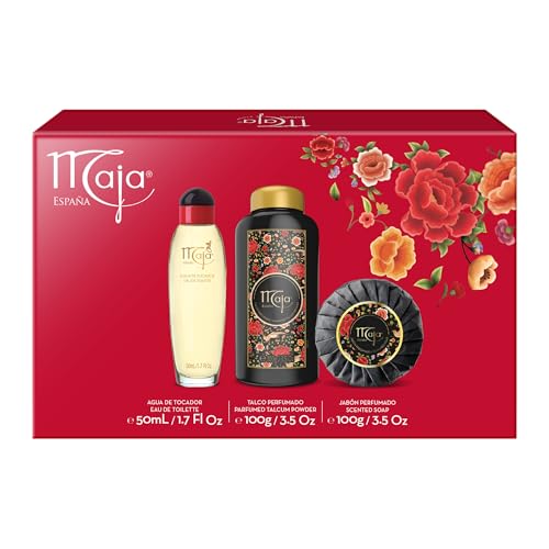 Maja Pack Regalo EDT 50 + Talco 100 + Jabón 100 Clásico