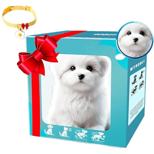 Smilamo 2026 �V�^ Ai Robot Dog Nicco - �{���̌��̂悤�ɐU�镑�����̃��A���ȃ��{�b�g�̎q�� �C���^���N�e�B�u�Ȃʂ������ ��l �U�� �i���� �����ۂ�U�� �y�b�g���D�ƌ���