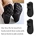 Fashion Lace Warmer Socks, Women's Lace Trim Ankle Socks, Autumn and Winter lace Warmer socks, Non-slip (3Pcs C)