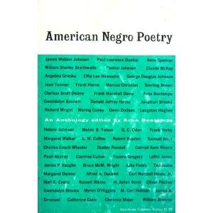 American Negro Poetry - American Century Series 0809025205 Book Cover
