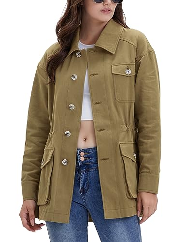 10 Best Safari Jackets for Women That Elevate Any Adventure 6 Women's Lightweight Military Anorak Jacket with Pockets