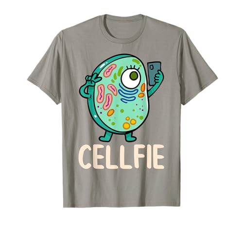 Cell Fie Funny Cellfie Selfie Biology Science Teacher Camiseta