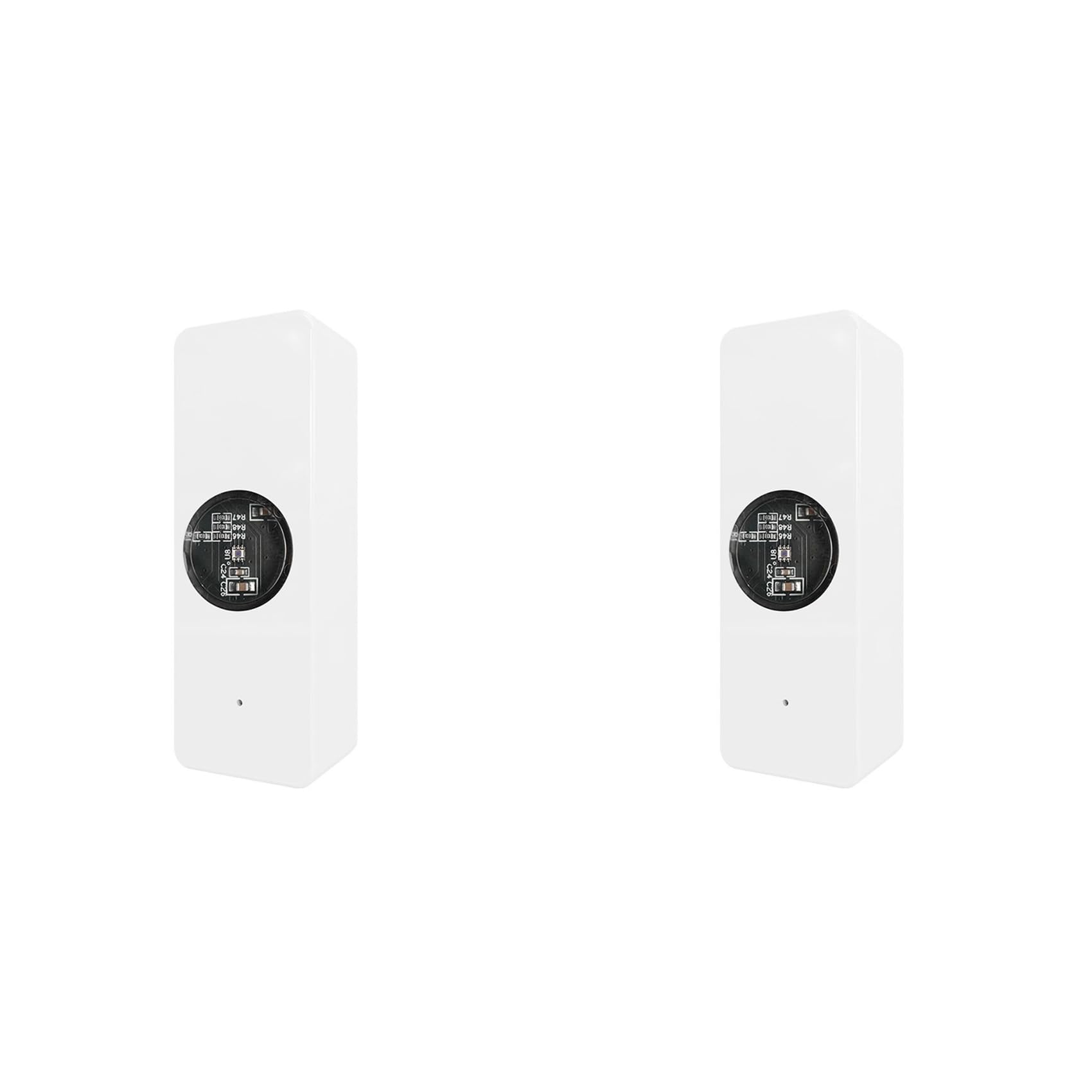 Jnchdghwa White 2X Tuya Zigbee Light Sensor Luminance Sensor Beam Sensor Real-Time Luminance Detection Smart Home Automation App Control