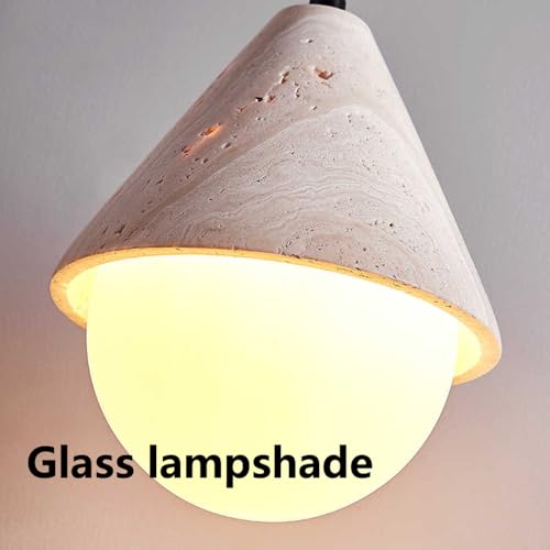 Lámpara led de travertino para iluminar tu rincón de lectura 6