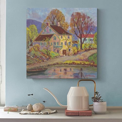 Impression sur toile Coppedge WCYB Reflections 71x71 cm