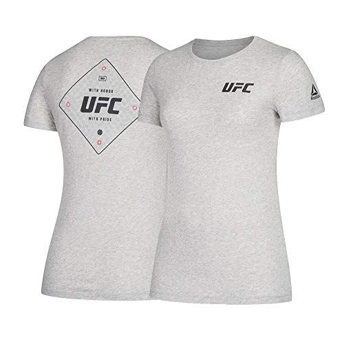 T-shirt Reebok UFC femme au logo officiel imprimé pour exprimer votre force