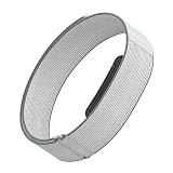 YKNIUFLY Fascia Bracciale Compatibile con Garmin CIRQA Smart Band, Fascia Brachiale Superiore in Nylon Allungata da 420 mm, Elastica Regolabile per Corsa, Allenamento e Fitness.Grigio Galassia