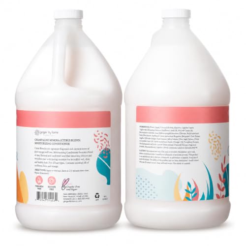 Image of Ginger Lily Farms Botanicals Conditioner, 128oz /4pk, Champagne Mimosa