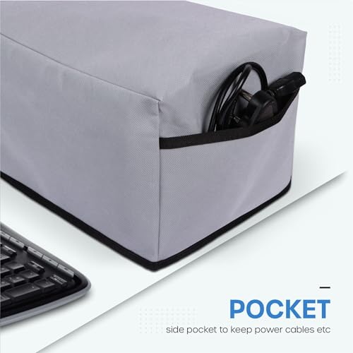 Image of Crasome Dust & Water Proof Printer Cover for HP Smart Tank All-in-One 670 / 675 (Grey)