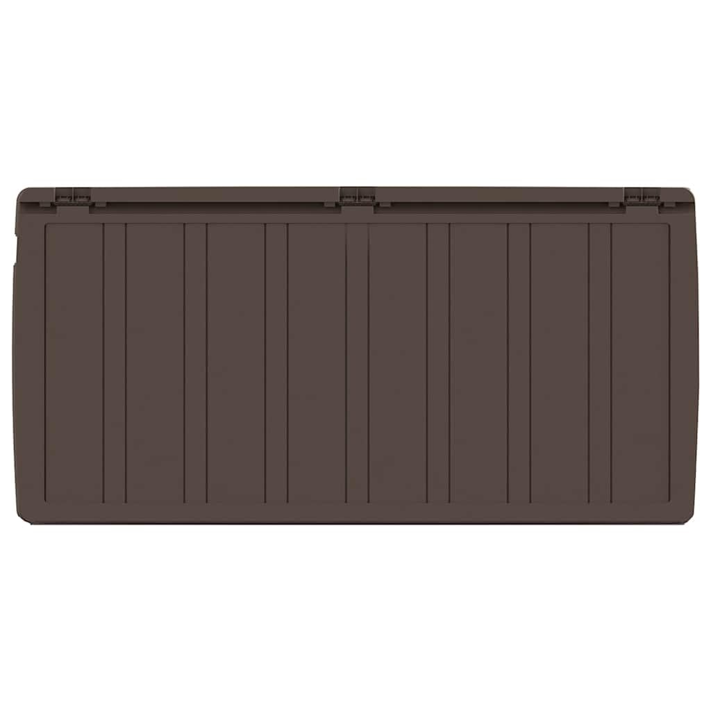 Skrzynia na poduszki Brązowy 117 x 45,5 x 57,5 cm 270 l