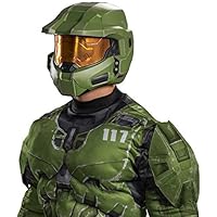 Disguise Master Chief Full Helmet Máscara De Disfraz, Casco