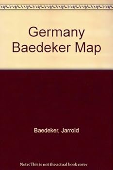Paperback Baedeker Map of Germany Book
