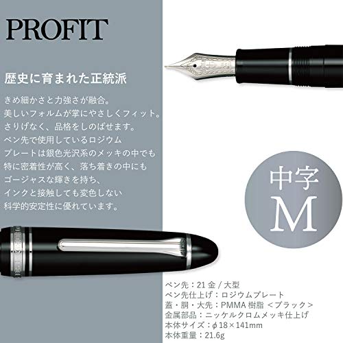 Stylo plume Sailor 1911 d'exception avec finitions chrome - 2