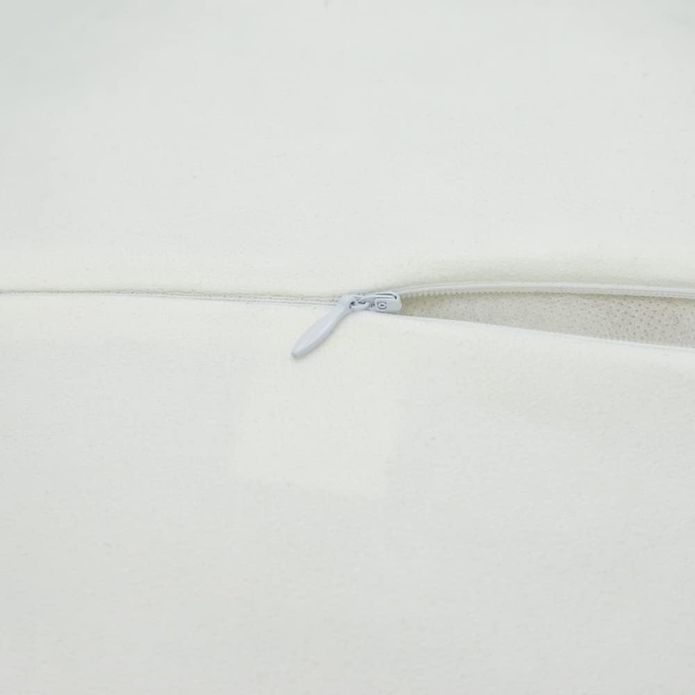 JWH 3D Flower Throw Pillow Covers Decorative Aesthetic Sunflower Accent Pillow Cases Handmade Pillowcase Round Cushion for Car Bedroom Bed Couch Chair with Insert 12 Inch White